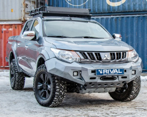 Бампер передний усиленный Mitsubishi L200 с 2015-