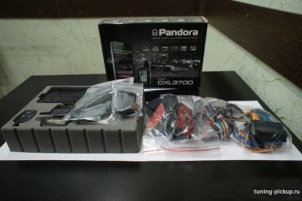Сигнализация Pandora DXL 3700 CAN+GSM (с турботаймером и запуском) Mitsubishi L200 с 2015-